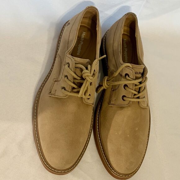 HUSH PUPPIES Detroit Plain Toe Oxford - Chestnut Suede - Sz 10M - Worn Once main image 6